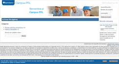 Desktop Screenshot of campusprl.ibermutuamur.es