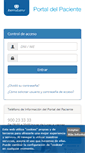 Mobile Screenshot of portaldelpaciente.ibermutuamur.es